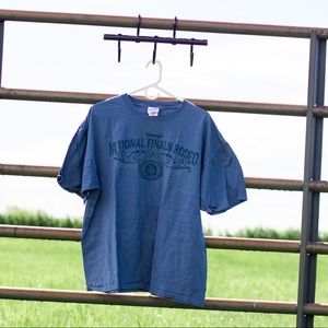 Blue Wrangler National Finals Rodeo Tee